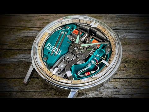 Bulova Accutron 214 Restoration - So Precise Nasa Astronauts Used Them