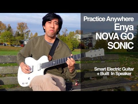 This Guitar Lets Me Practice Math Rock Anywhere | Enya Nova Go Sonic Review