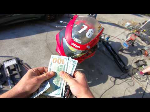 Bought The Cheapest Yamaha Yzf | Made $1300
