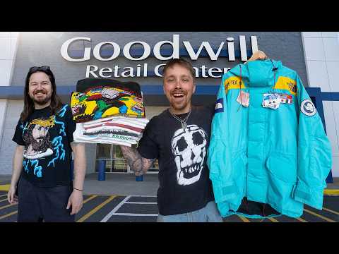 He Gave Me This $1,000 North Face Jacket For Free Thrifting Across The Country