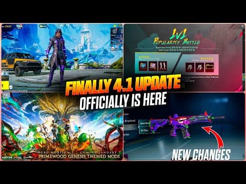 😊 Finally 4.2 Update Is Here | New Achievements, Mythic Forge | How To Update 4.2 Pubg/bgmi?