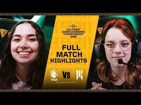 Tlv Vs. Srg | Match Highlights | Valorant Game Changers Championship Seoul - Grand Finals