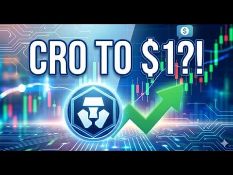 Cro To $1?! Cronos Is Ready To Pump!! Bullish Cro News!! Buy Now?!