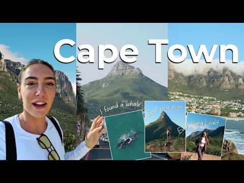 Cape Town: My Honest First Impressions 🇿🇦