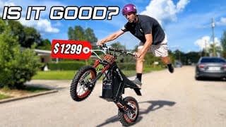The Best Budget Electric Dirt Bike? | Tuttio 01 Review