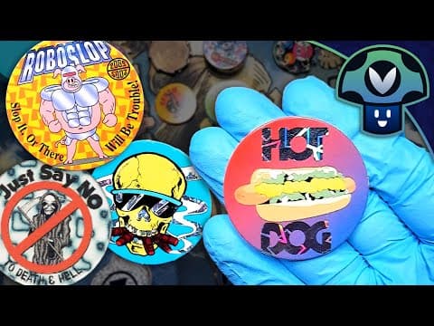 Vinny Shows His Childhood Pog Collection