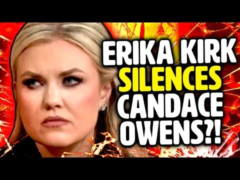 Erika Kirk Silences Candace Owens (she Flipped)