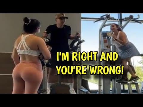 Gym Girls Beefing, More Drama Than Reps