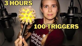 Asmr Until You Sleep - 3 Hours Over 100 Triggers 😴