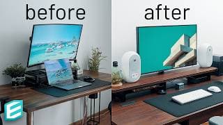 From Ikea To Ideal - Desk Setup Makeover Story