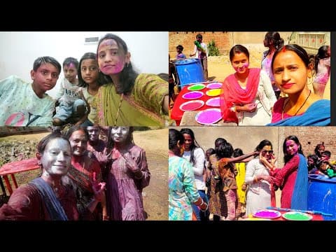 🥲चाहे लोग कुछ भी बोले🙏सारे गिले शिकवे भूलकर हमने खेली होली😞फिर अचानक मेरी तबीयत खराब हो गई