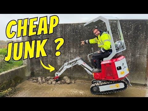 I Got A Mini Excavator From China And This Happened! Crytec Crex6-m