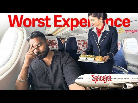 I Tried Spicejet’s “new” A340 Flight To Delhi… Biggest Aviation Nightmare!
