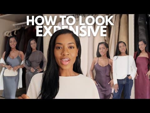 How To Look Expensive On A Budget