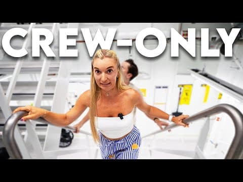 Exploring Crew-only Areas With Royal Caribbean Ceo Michael Bayley