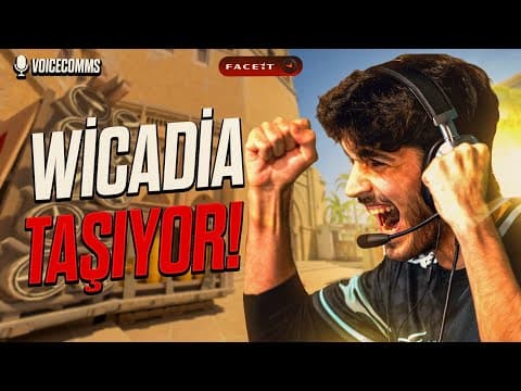 Wi̇cadi̇a (28/7) Bu Maç Yaniyor! Mirage 4 Kd Faceit Maçi Pov & Voice Comms