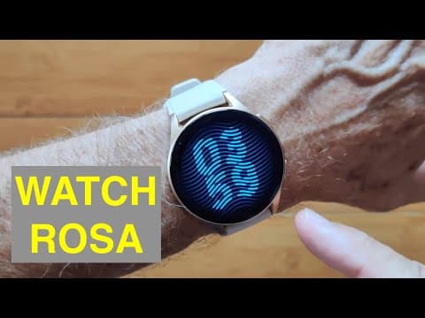 Xiaomi Udfine Watch Rosa Bt Calling Alexa Gps Ip68 Always-on Amoled Smartwatch: Unboxing & 1st Look