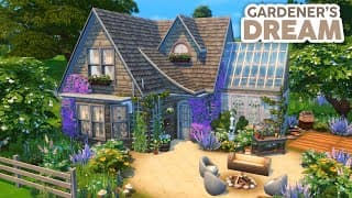 Gardener’s Dream Cottage 🌱 // The Sims 4 Speed Build