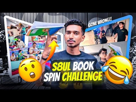 S8ul Book Spin Challenge😂📚