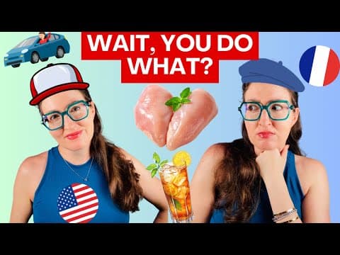 7 Things Americans Do That French People Just... Don't!