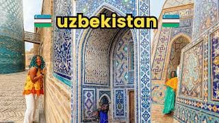 I Train Traveled Around Uzbekistan 🇺🇿 | Tashkent, Khiva, Bukhara, And Samarkand