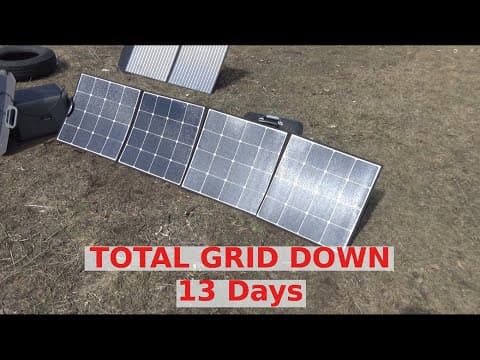 Michigan Ice Storm Total Grid Down Days 5 To 13