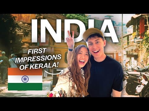 First Impressions Of India In Kochi, Kerala 🇮🇳