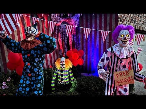 Halloween Haunt Tour 2024🤡 (nighttime/lights Off)