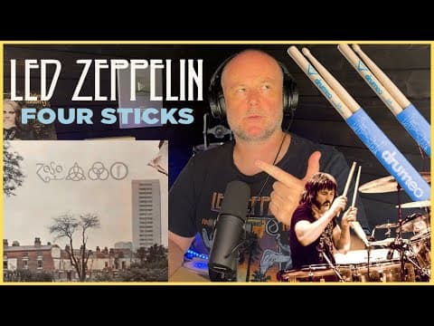 Drum Teacher Reacts: Led Zeppelin – Four Sticks (bonham’s Most Deceptive Groove?)