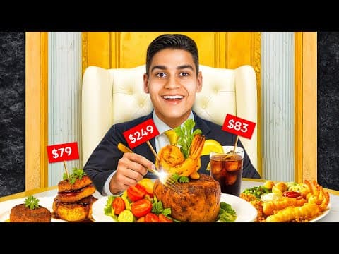 Eating 10,000 Calories At India’s Most Expensive Hotel