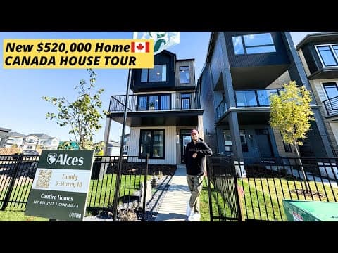New Home Tour| 1944 Sqft House In Edmonton $520,000| Canada Home Tour
