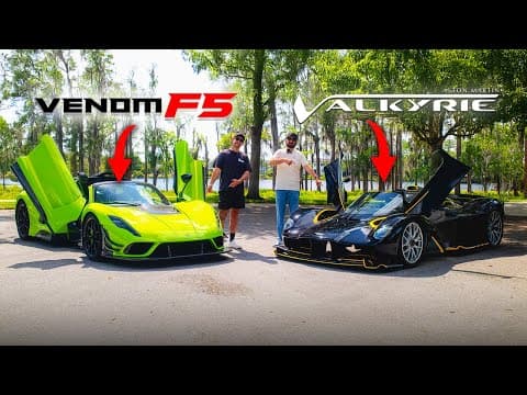 Hypercar Swap - Trading My Valkyrie Spider For A Hennessy Venom F5!