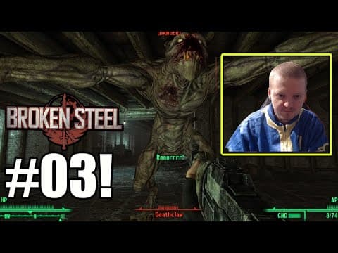 The Enclave Is Hiding Something Down Here-  Fallout 3 Broken Steel Epilogue Part 3