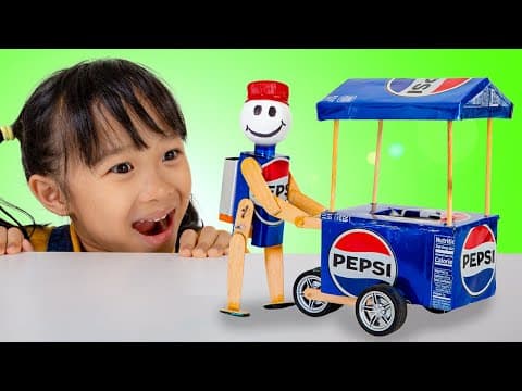 Lily & Ben Recycled Toy Challenge Diy Playtime