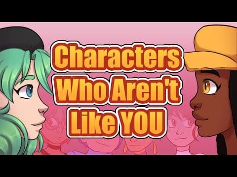 Creating Characters That Aren't Like You - Art Commentary