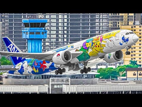 ✈️ 80 Awesome Close Up Takeoffs And Landings 🇵🇭 Manila Airport Plane Spotting In Philippines