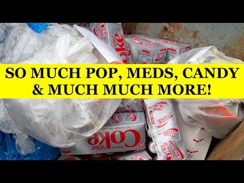 Dumpster Divin// I Always Have Great Luck When Divin In The Rain!