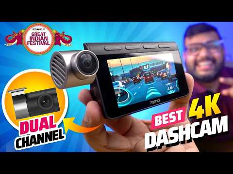 Best 4k Dashcam In Sale!! 🔥  70mai A800s 4k Dual Channel Dashcam Unboxing & Review!!