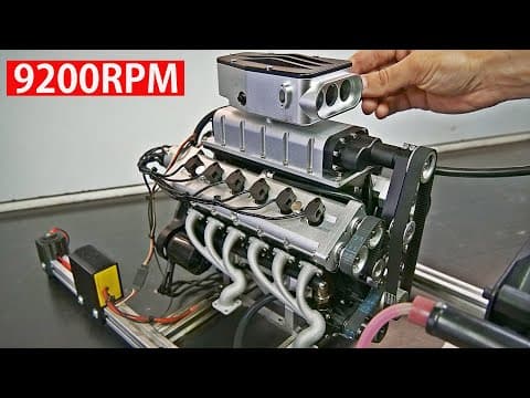 Supercharged 72cc V12 - Epic Sound!