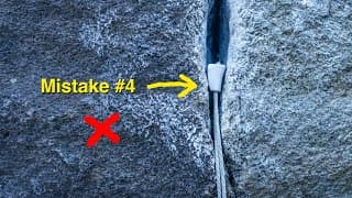 10 Beginner Trad Climbing Mistakes To Avoid