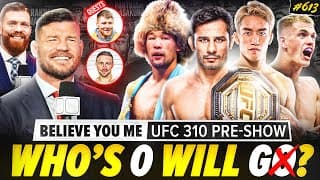 Bym Podcast: 613: Ufc 310, Who's 0 Is Gonna Go? Ft. Paul Felder, Bryce Mitchell & Brendan Loughnane