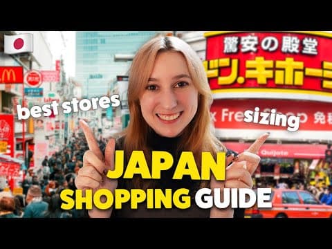 Japan Shopping Guide | Clothing, Cosmetics, Favorite Stores, Tax-free