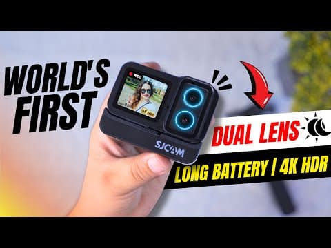 🔥 World’s First Dual-lens Action Camera – Sjcam Sj20 Unboxing & Full Review!