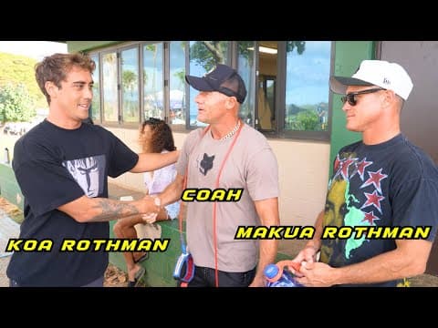 Surfing The Pipe Pro & Haleiwa Contests "im Never Doing That Again"