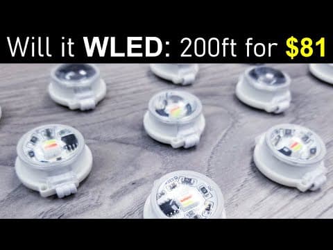 Will It Wled - Episode 4: I Bought The Cheapest Permanent Outdoor Lights On Amazon