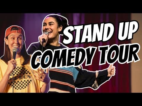 Lesbian Stand Up Comedy Tour Vlog With Ashley Gavin