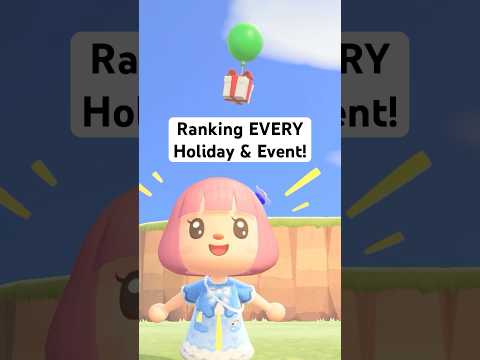 Ranking Every Holiday And Event! 🎁 #acnh