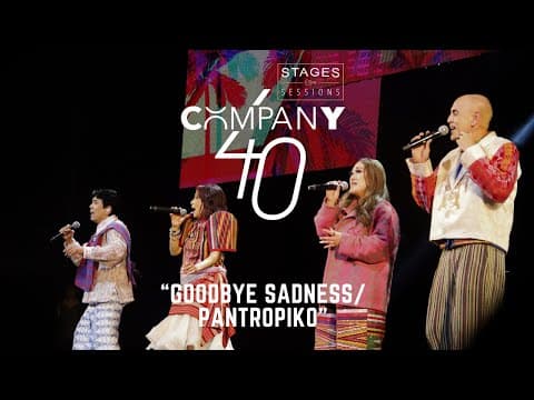 The Company - "goodbye Sadness / Pantropiko" (an Astrud Gilberto & Bini Cover)  Live At Company40