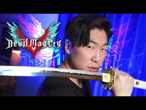 Testing Video Game Swords In Real Life! (devil May Cry, Lotr)