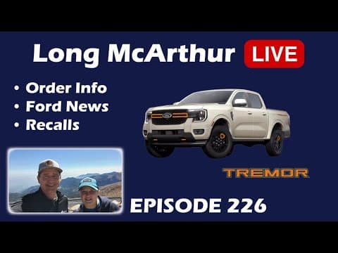 Episode 226: Tremor Is Returning To The Ford Ranger